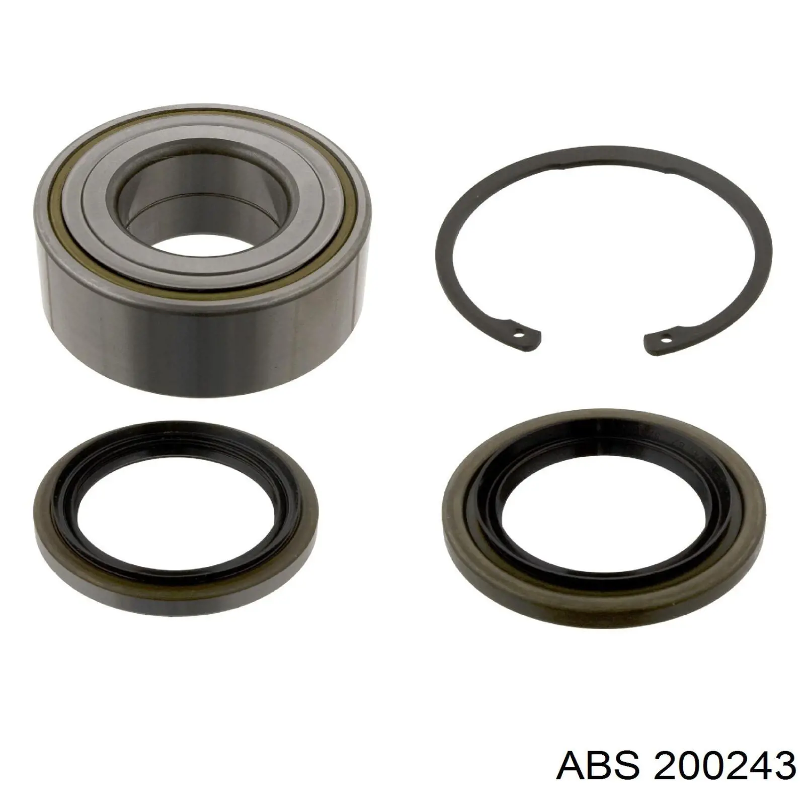 Комплект подшипника ступицы колеса ABS 200243 цена, от 25.82 USD