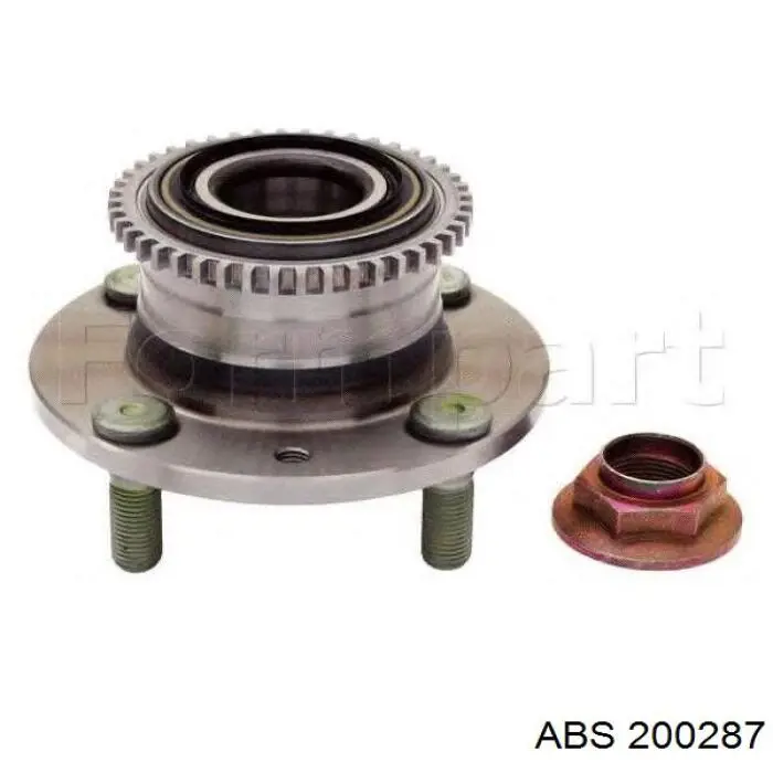 Комплект подшипника ступицы колеса ABS 200287 цена, от 28.62 USD