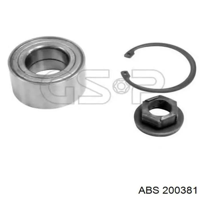 Купить 200381 ABS Подшипник передней ступицы