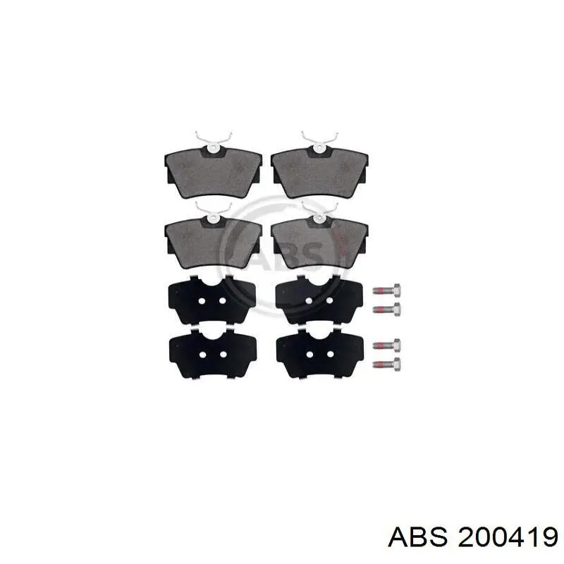 Купить 200419 ABS Диск тормозной задний