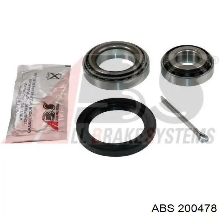 Подшипник ступицы пер/зад ABS 200478 цена, от 6.20 USD