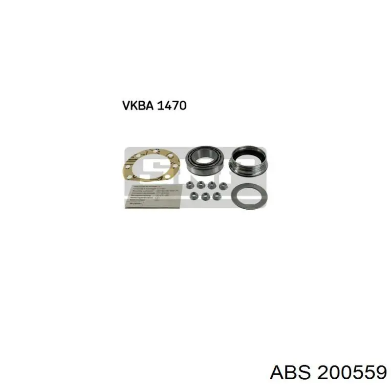 Подшипник задней ступицы 200559 ABS