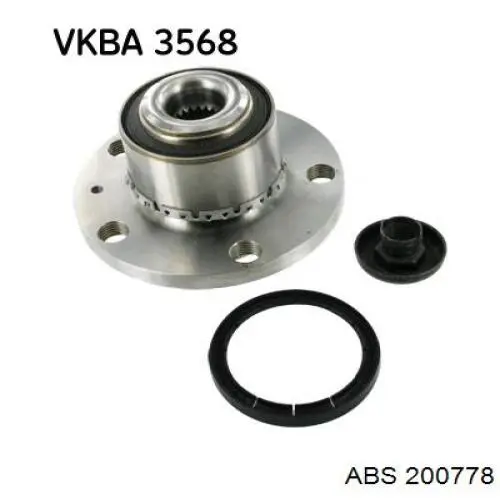 Ступицы передних колес ABS 200778 цена, от 35.35 USD