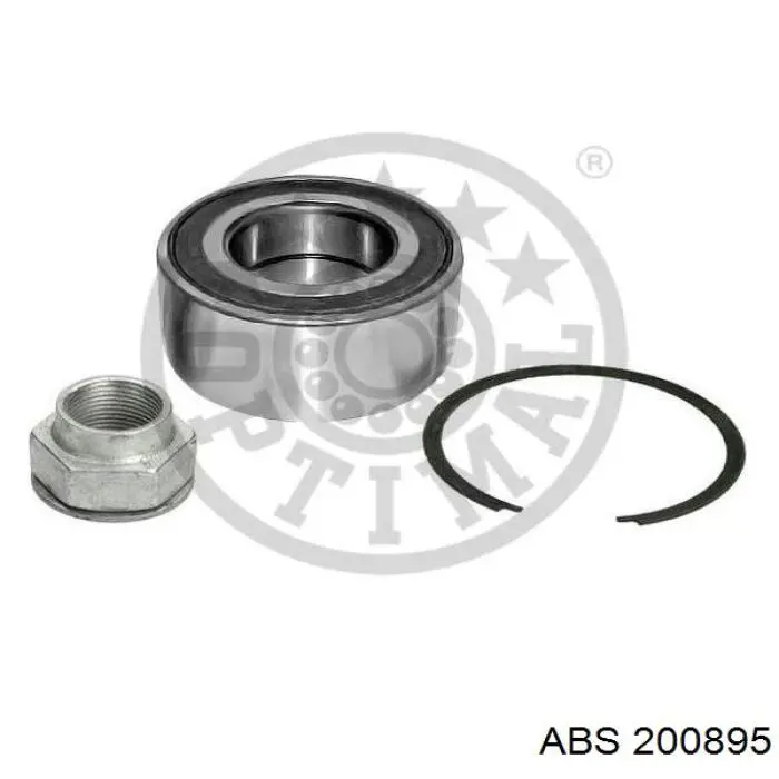 Комплект подшипника ступицы колеса ABS 200895 цена, от 22.83 USD