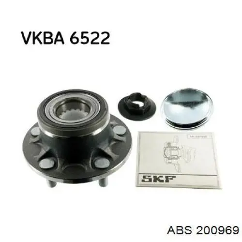 Ступицы задних колес ABS 200969 цена, от 49.68 USD