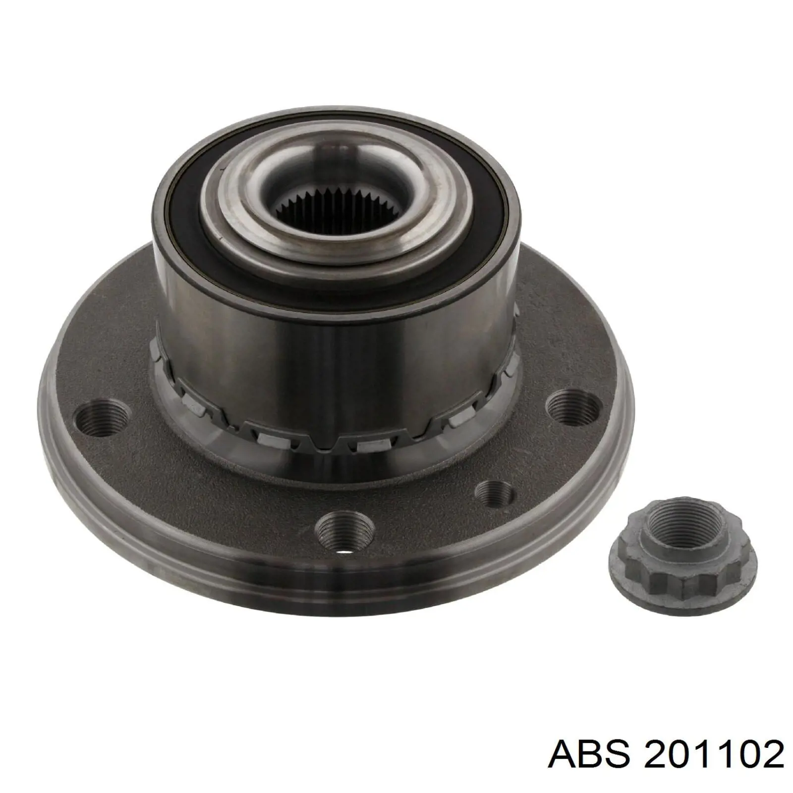 Cubo de rueda delantero 201102 ABS