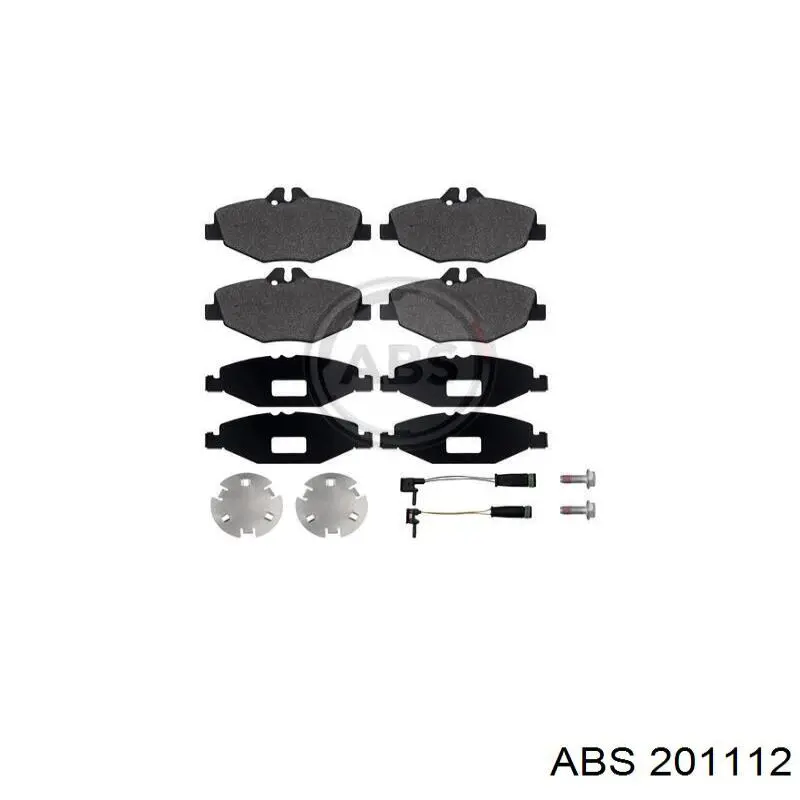 201112 ABS подшипник ступицы передней