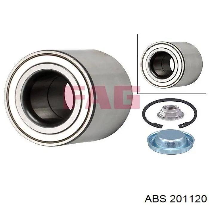 Задний подшипник ABS 201120