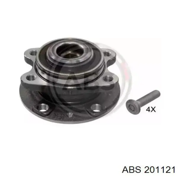 Cubo de rueda trasero 201121 ABS