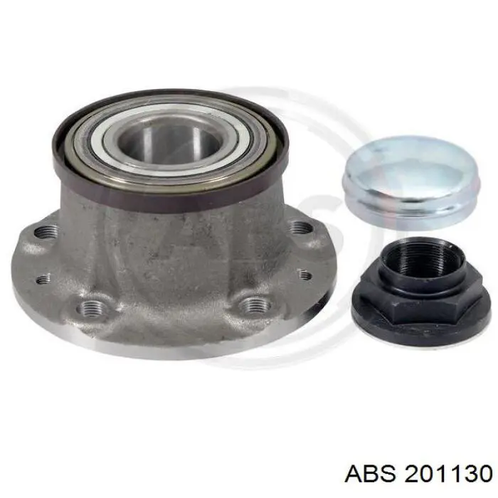 Cubo de rueda trasero 201130 ABS