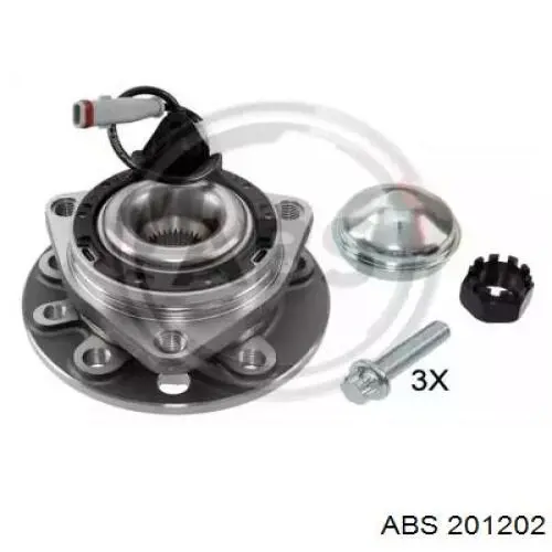 Купить 201202 ABS Ступица переднего колеса