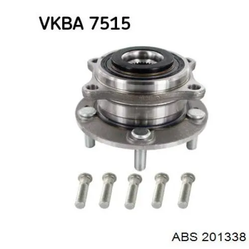 Купить 201338 ABS Ступица переднего колеса