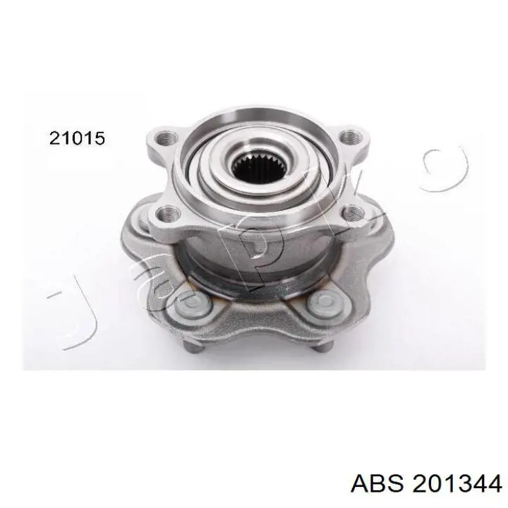Cubo de rueda trasero 201344 ABS