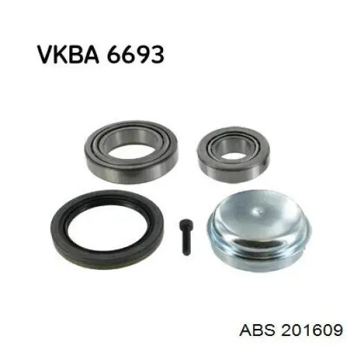 Комплект подшипника ступицы колеса ABS 201609 цена, от 17.60 USD