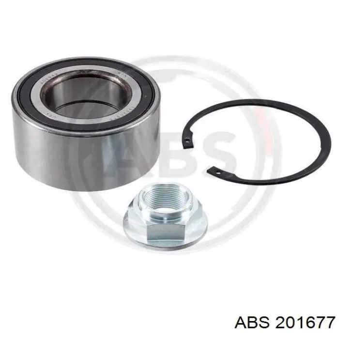Купить 201677 ABS Подшипник передней ступицы