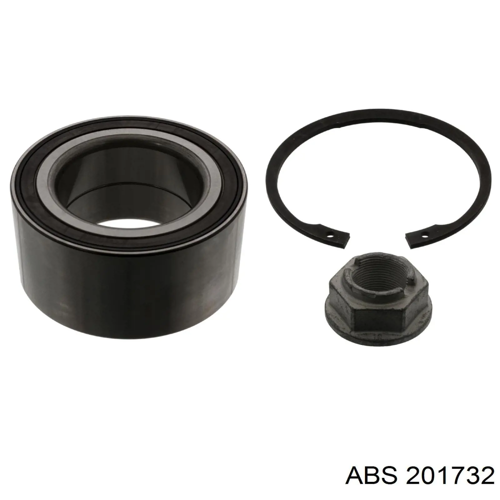 Подшипник ступицы пер/зад ABS 201732 цена, от 35.82 USD