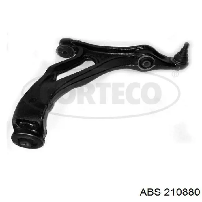 Левый рычаг передней нижней подвески ABS 210880 цена, от 124.22 USD