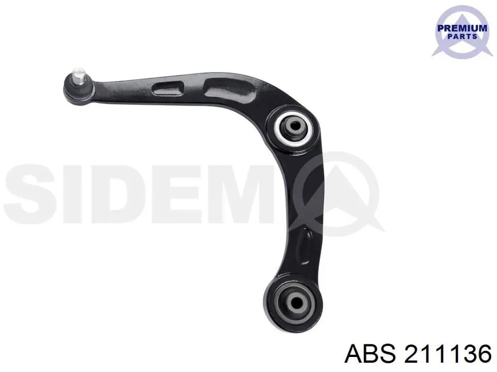 Левый рычаг передней нижней подвески ABS 211136 цена, от 48.47 USD