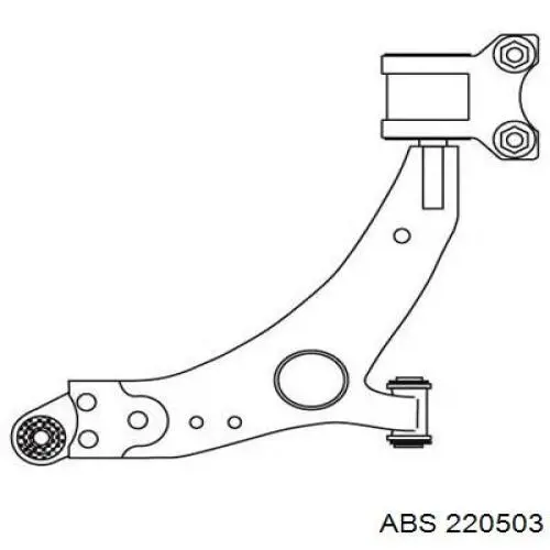 Купить 220503 ABS Шаровая опора, нижняя, правая