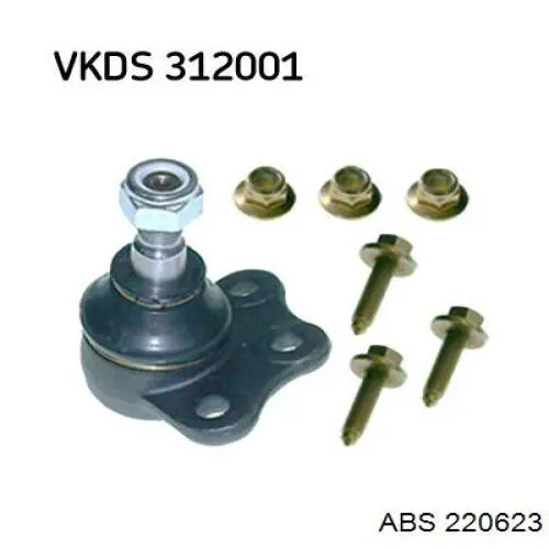 Шаровая опора, нижняя ABS 220623 цена, от 9.12 USD