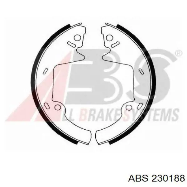 Купить 230188 ABS Наконечник рулевой тяги, внешний