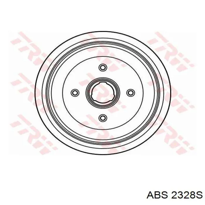 Купить 2328S ABS Тормозной барабан