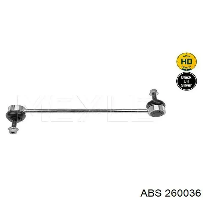 Soporte de barra estabilizadora delantera 260036 ABS