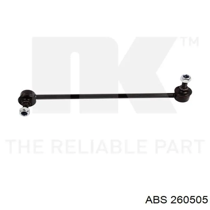 Стойка стабилизатора переднего левая 260505 ABS