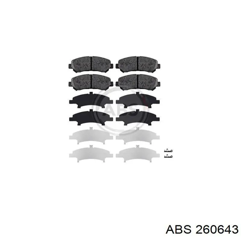 Линк стабилизатора, переднего, правый ABS 260643 цена, от 7.65 USD