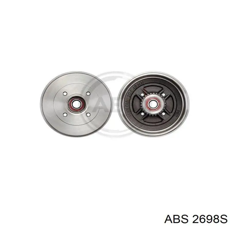 Барабан тормозной задний ABS 2698S цена, от 34.01 USD