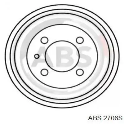 2706S ABS барабан тормозной задний