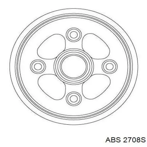 Барабан тормозной задний ABS 2708S цена, от 20.69 USD