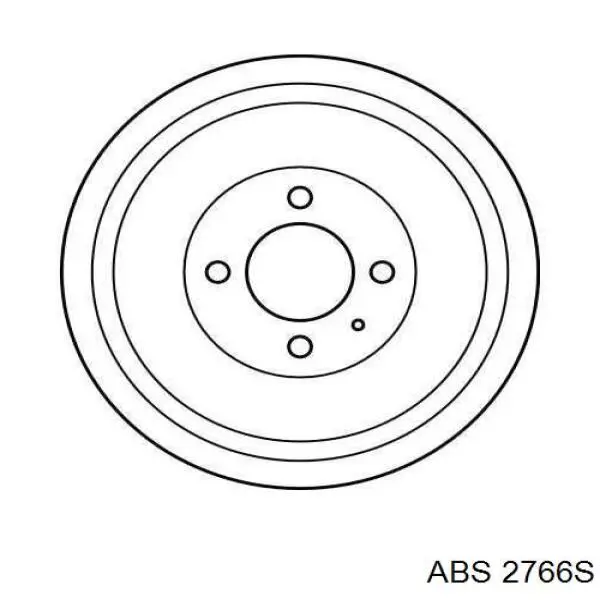 Купить 2766S ABS Тормозной барабан