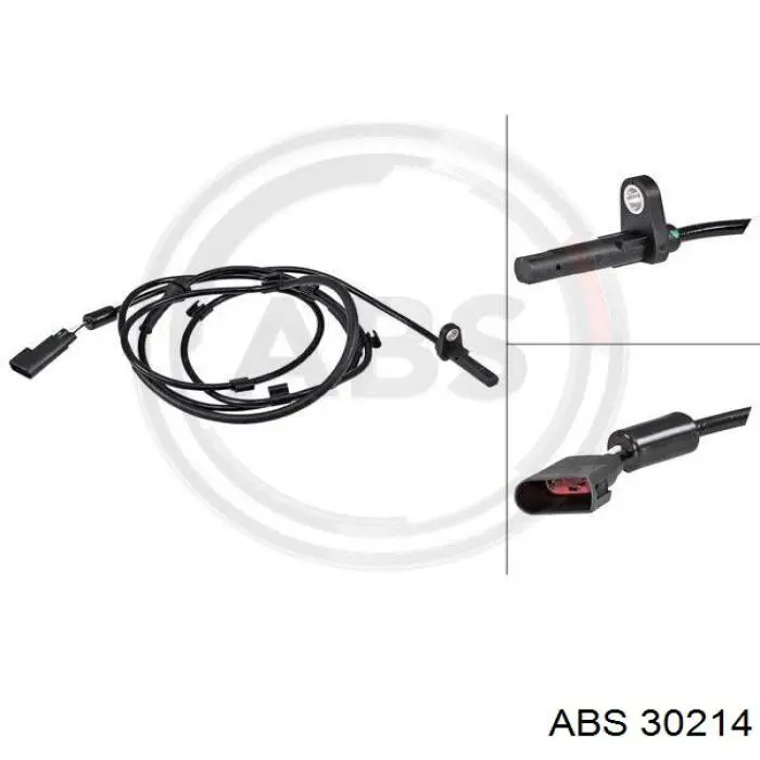 AB-US082 Mobiletron датчик абс (abs задний правый)