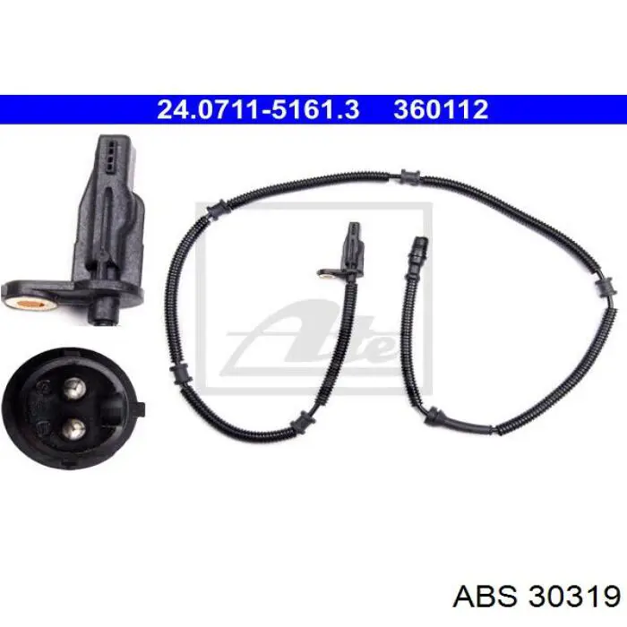 Sensor ABS trasero 30319 ABS