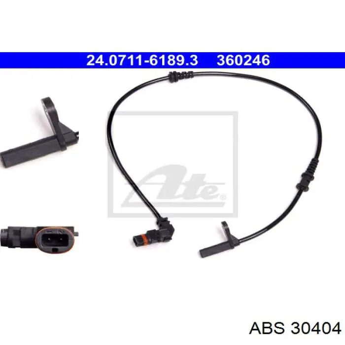 30404 ABS датчик абс (abs передний)