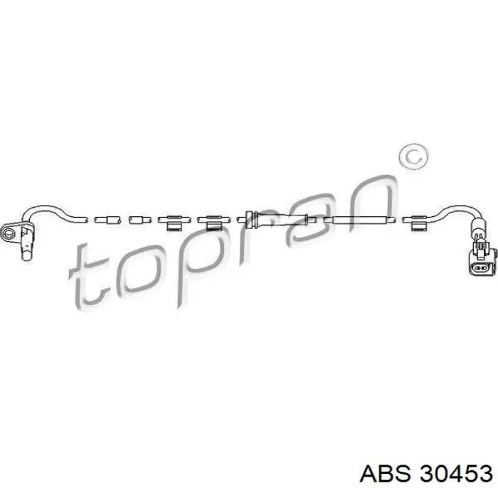 Купить 30453 ABS Датчик АБС задний левый