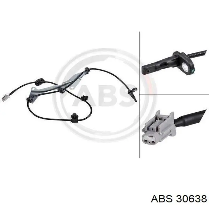 Датчик АБС (ABS) задний AF05629 Alfa E-Parts