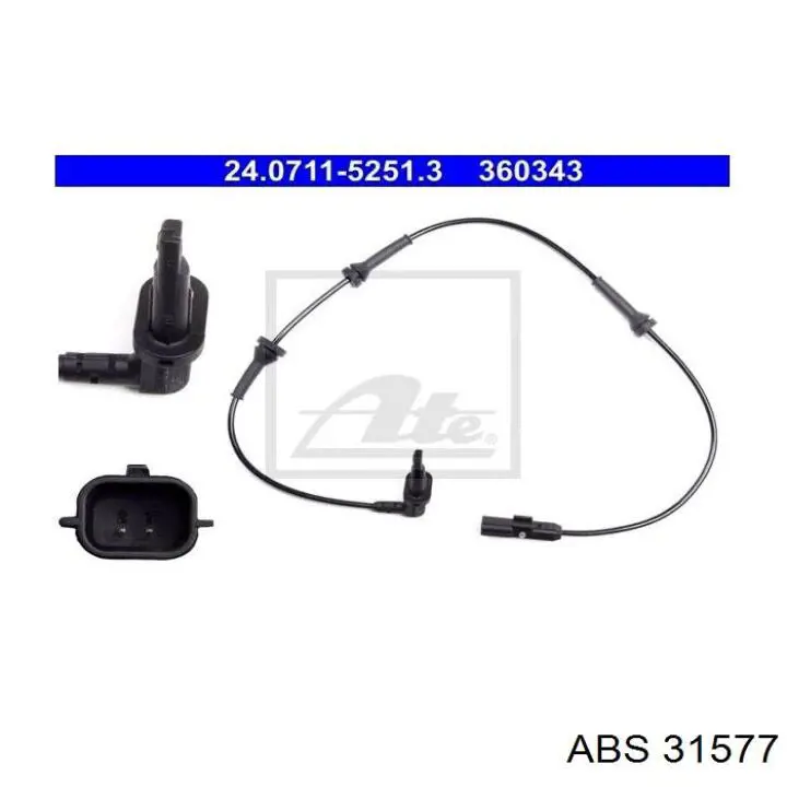 Передний датчик АБС ABS 31577 цена, от 18.50 USD