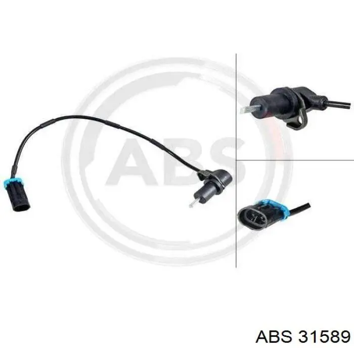 31589 ABS датчик абс (abs задний правый)