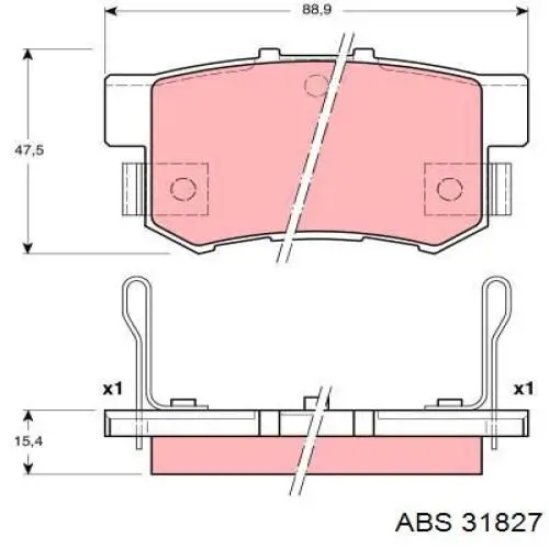 Передний датчик АБС Chrysler 68570196AB цена, от 23.59 USD