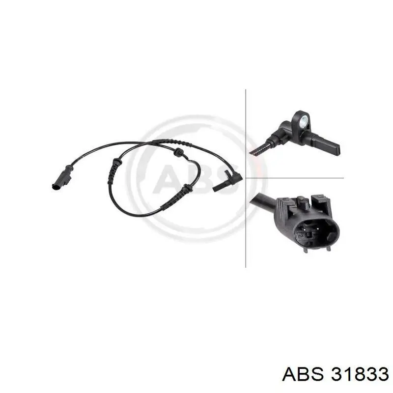 Купить 68201421AA Fiat/Alfa/Lancia Датчик АБС (ABS) передний