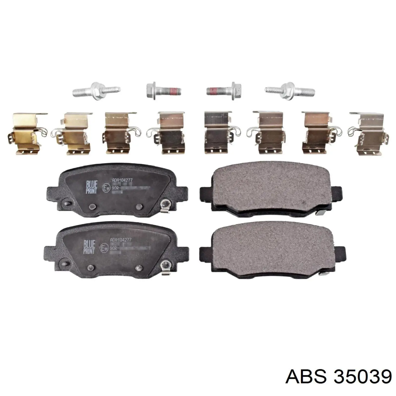 Купить 35039 ABS Колодки тормозные задние, дисковые