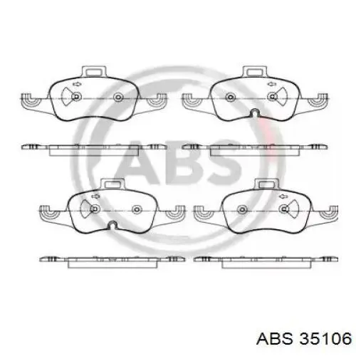 Передние тормозные колодки 573786J Jurid/Bendix