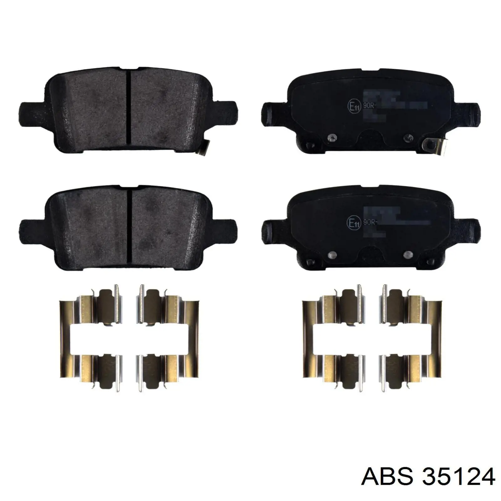Колодки дисковые  ABS 35124 цена, от 15.08 USD