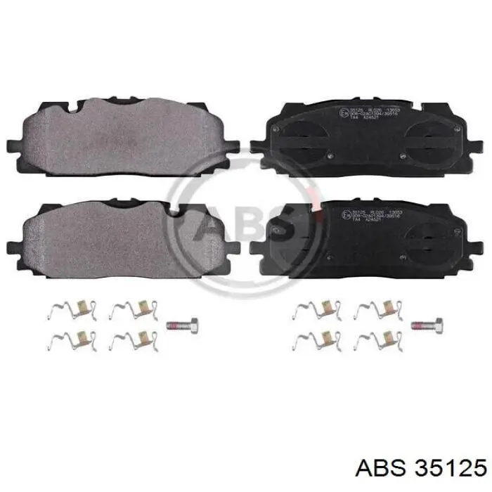 35125 ABS Колодки передние