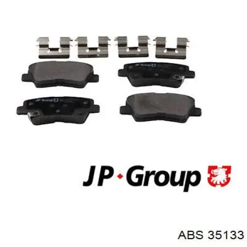 Колодки дисковые  ABS 35133 цена, от 13.90 USD