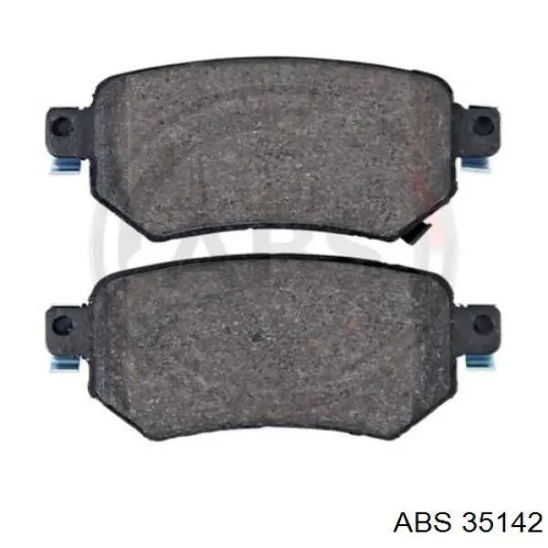 35142 ABS Колодки тормозные дисковые комплект