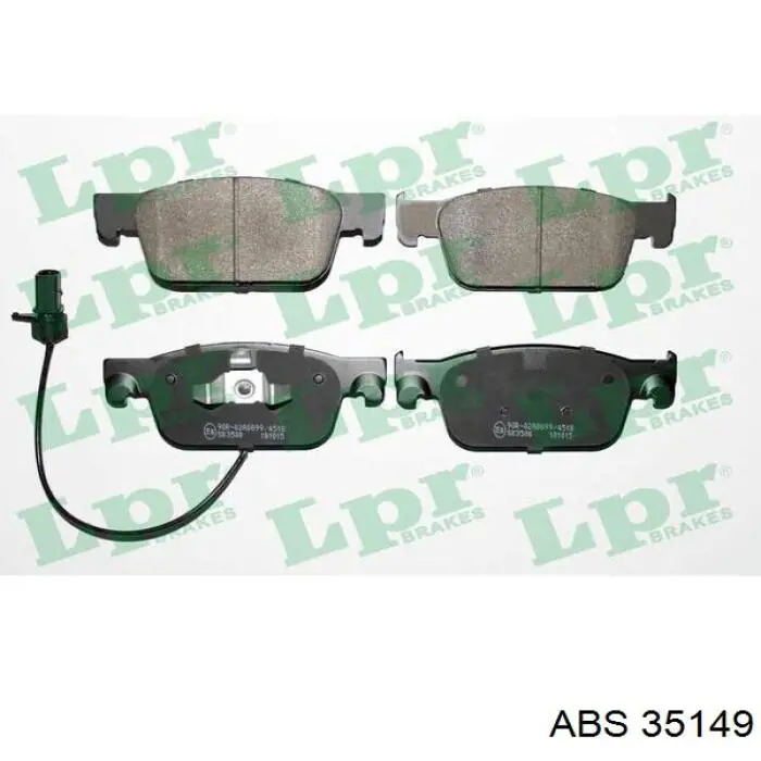 Купить 35149 ABS Колодки тормозные