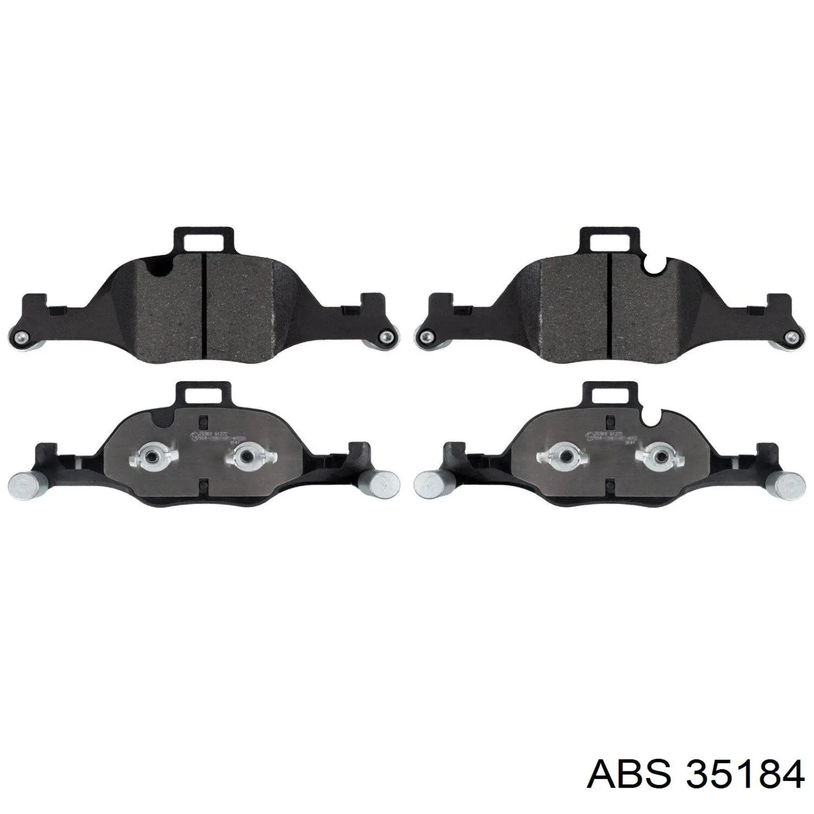 Передние тормозные колодки 35184 ABS